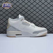 Air Jordan 3 Retro Craft Ivory FJ9479 100 Unisex