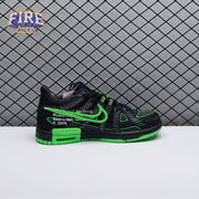Off-White x Air Rubber Dunk 'Green Strike' Men's