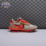 Nike LD Waffle CLOT Kiss of Death Net Orange Blaze DH1347-100 Unisex