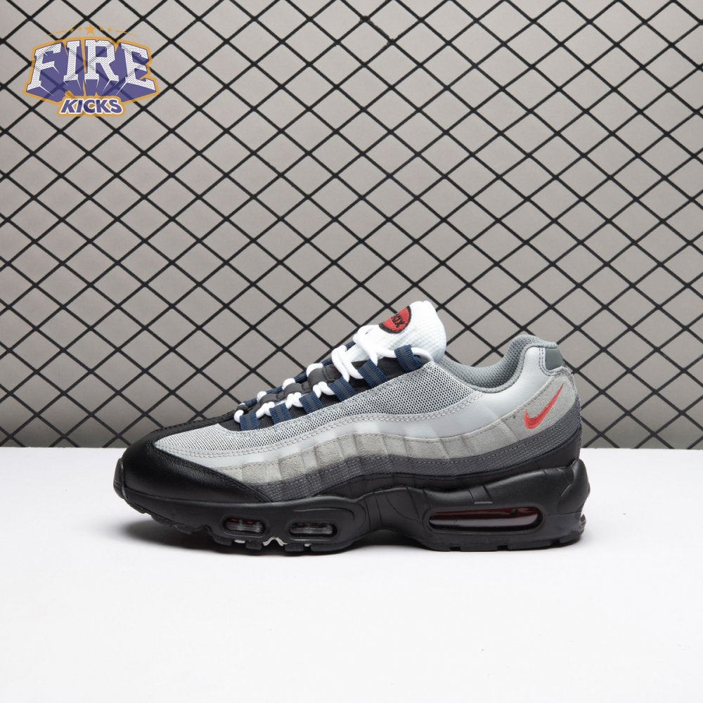 Nike Air Max 95 Track Red Smoke Grey DM0011-007 Unisex