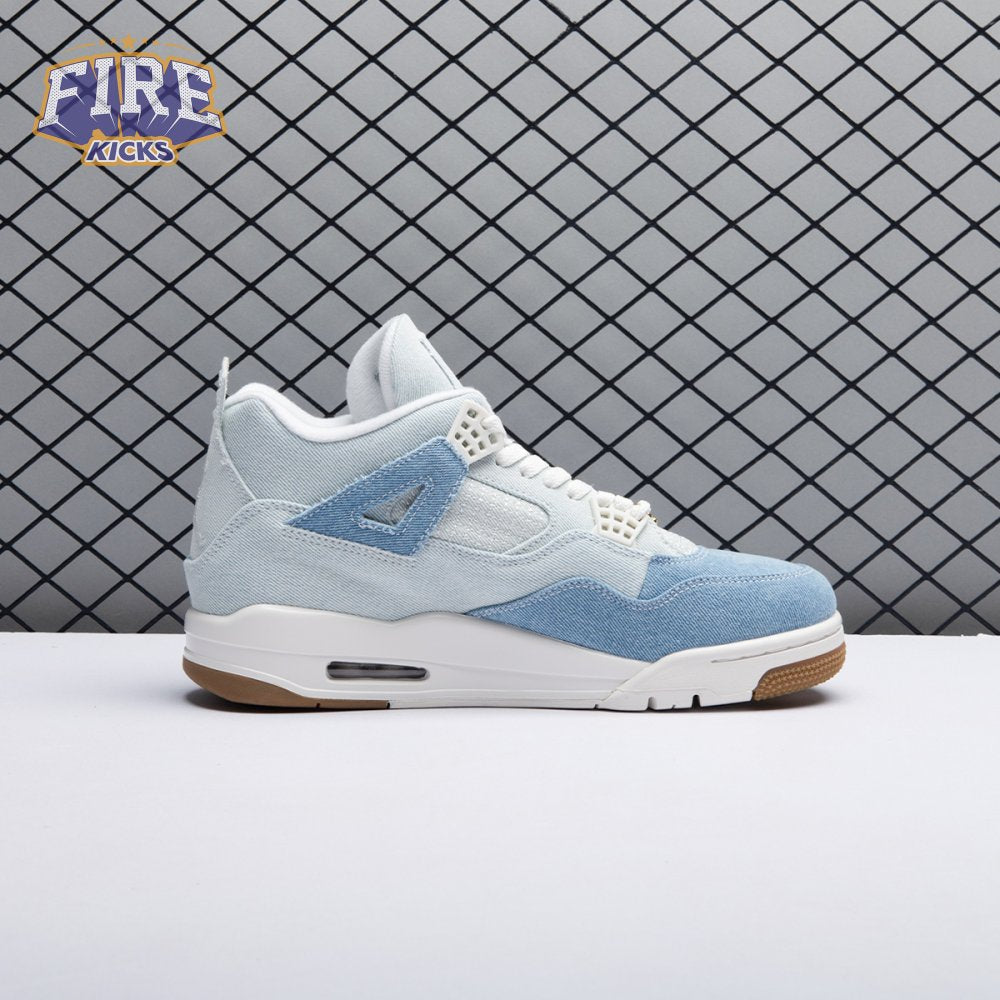 Jordan 4 Retro TEX Denim Worn Blue IB6716-100 Unisex