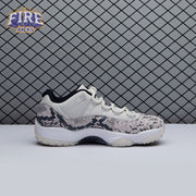Jordan 11 Retro Low Snake Light Bone CD6846-002 Unisex