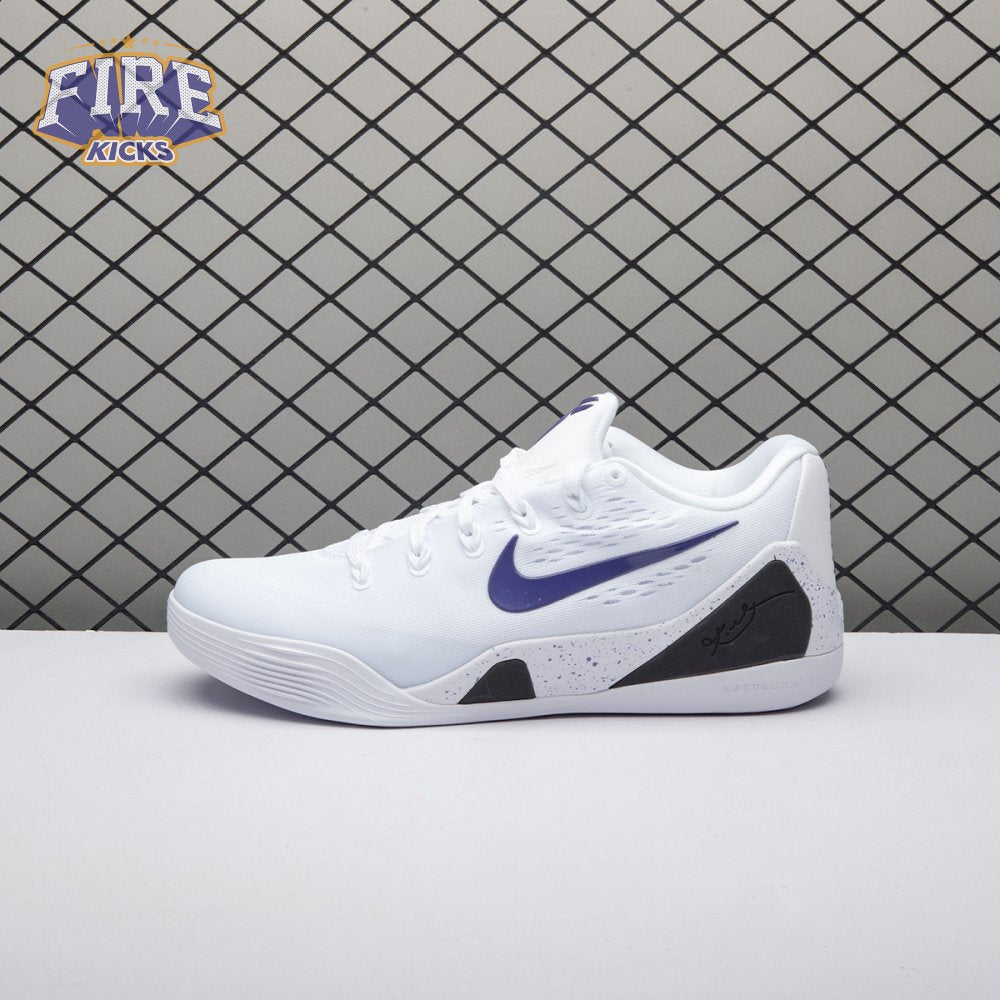 Nike Kobe 9 Elite Low EM Protro White Court Purple IH1401-100 Unisex