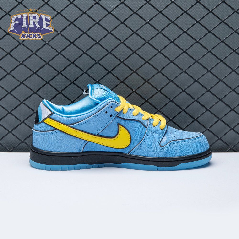 Nike SB Dunk Powerpuff Girls x Nike SB Dunk Low "Bubbles" Blue Chill FZ8320-400 Unisex