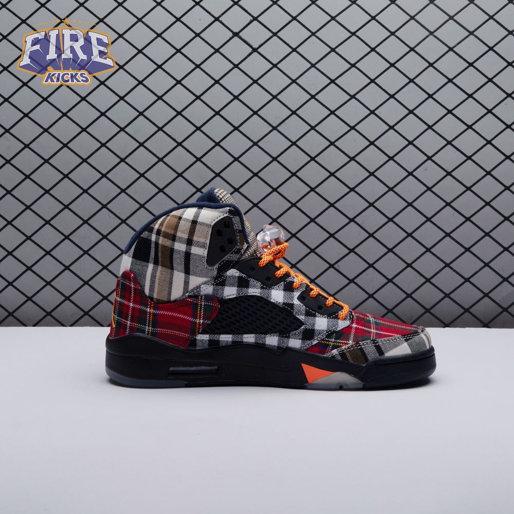 Jordan 5 Retro Plaid (GS) FD4814-008 Unisex