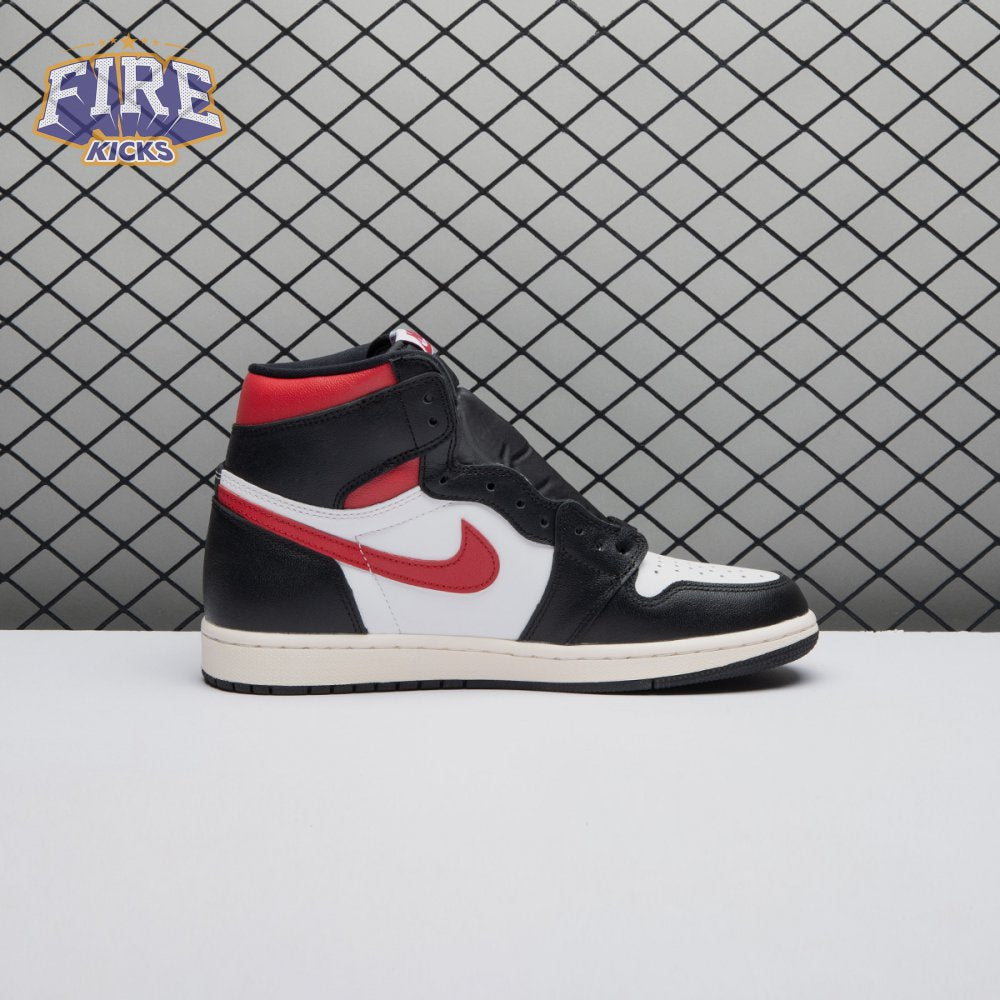 Jordan 1 Retro High Black Gym Red Men's