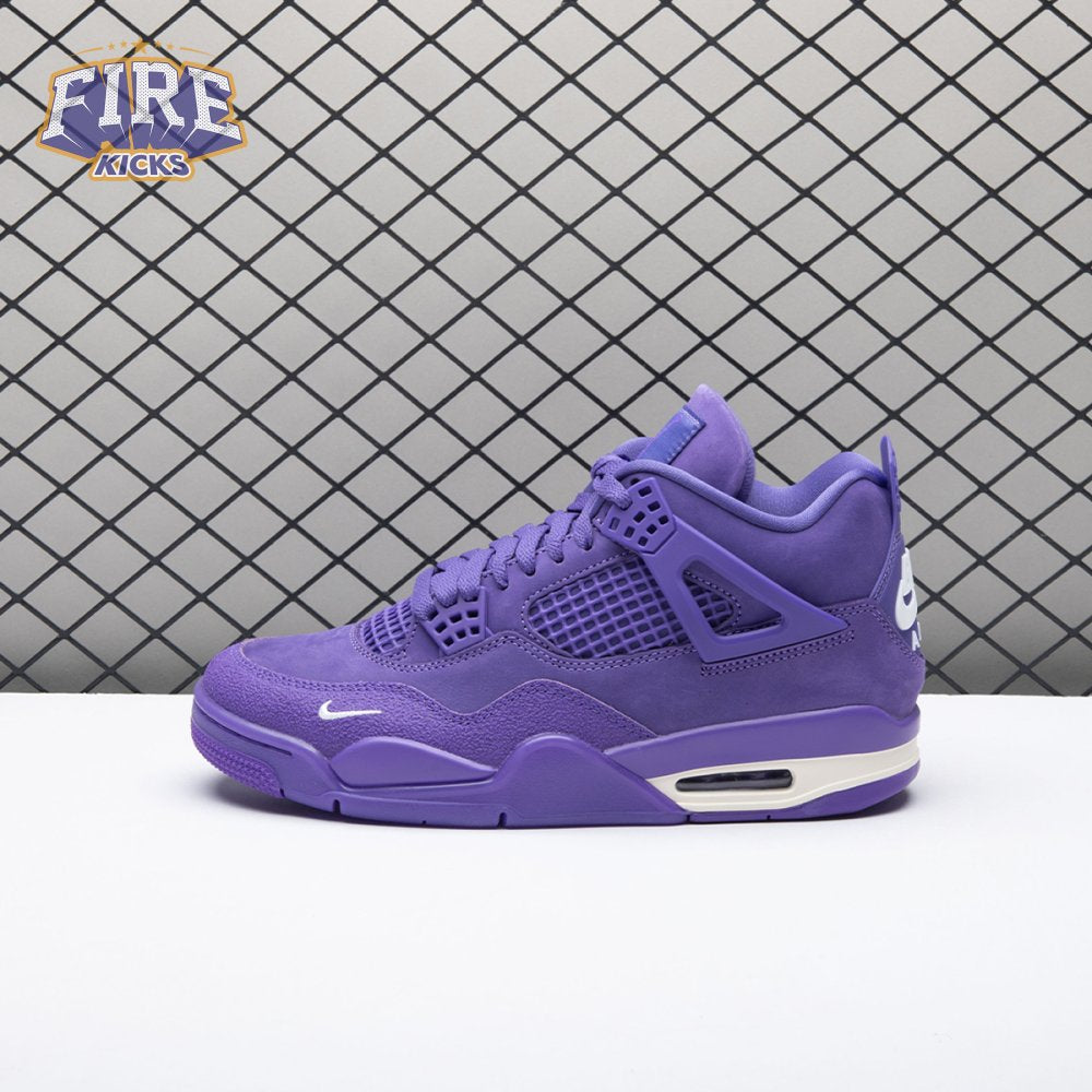 Jordan 4 x Nigel Sylvester Brick By Brick Purple HF4340-500 Unisex