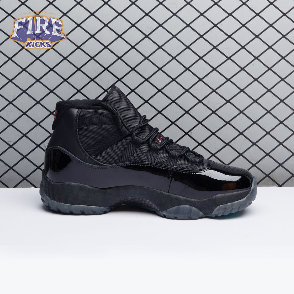 Air Jordan 11 "Black Red Grey" Men's