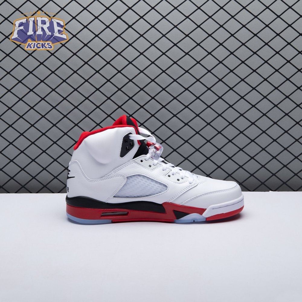 Jordan 5 Retro Fire Red Black Tongue (2025) HQ7978-101 Unisex