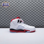 Jordan 5 Retro Fire Red Black Tongue (2025) HQ7978-101 Unisex