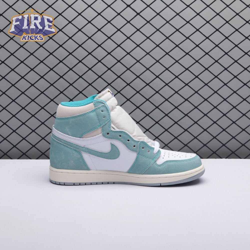 Jordan 1 Retro High Turbo Green 555088-311 Unisex