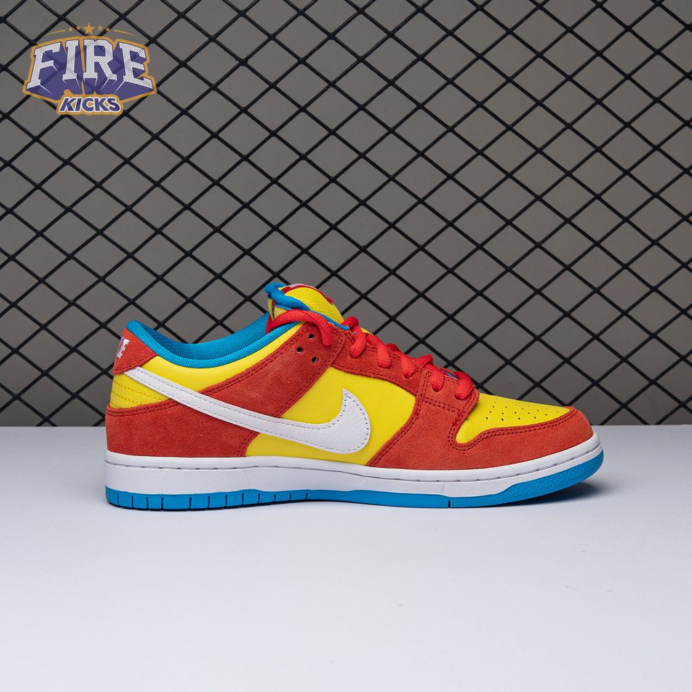 Nike SB Dunk Low Pro Bart Simpson BQ6817-602 Unisex