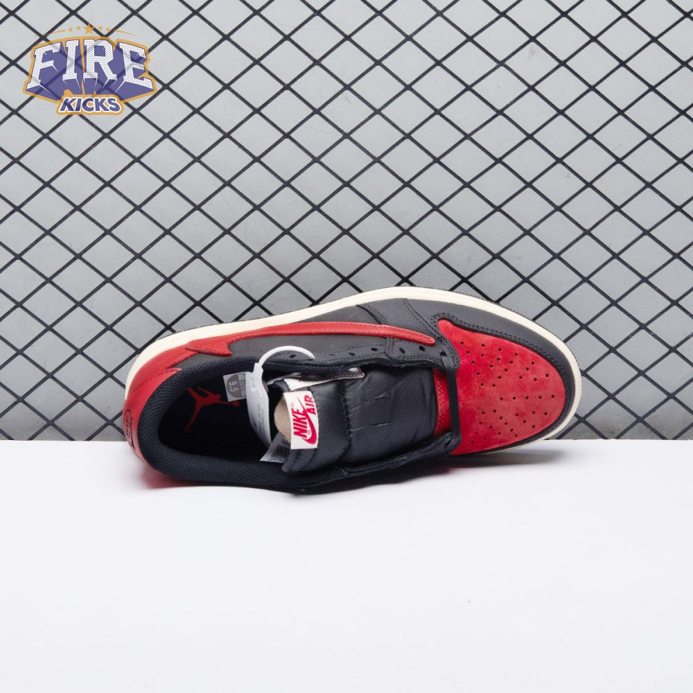 Travis Scott x Air Jordan 1 Low Bred Unisex
