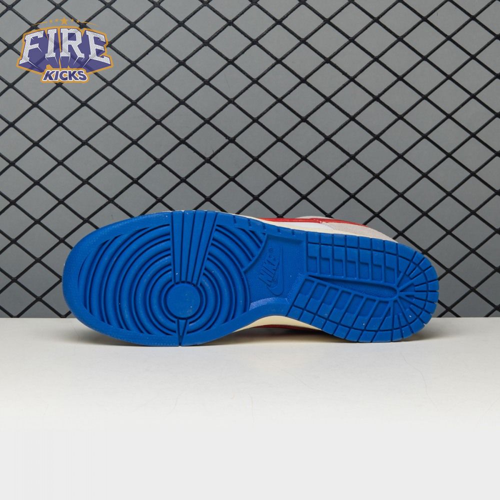 Nike SB Dunk Low Retro PRM Dark Blue Red Gold DX6037-781 Unisex