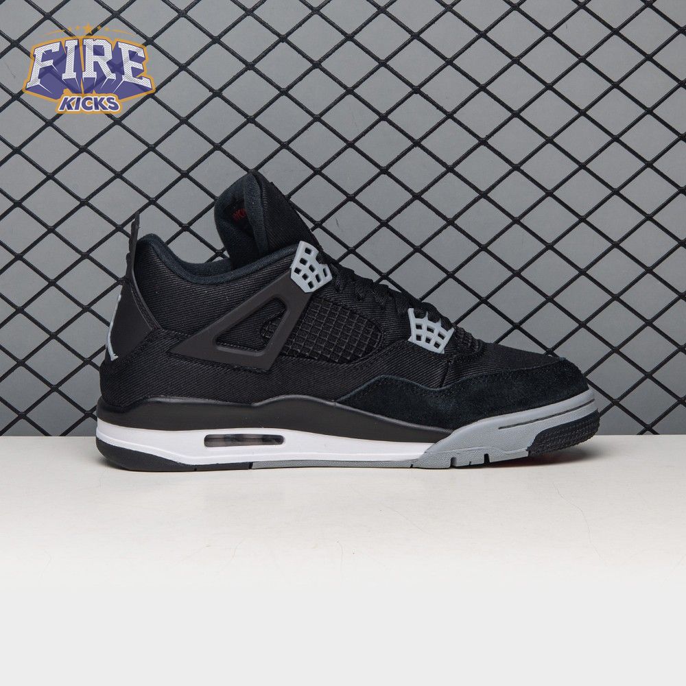 Air Jordan 4 Retro SE Black Canvas DH7138-006 Men's