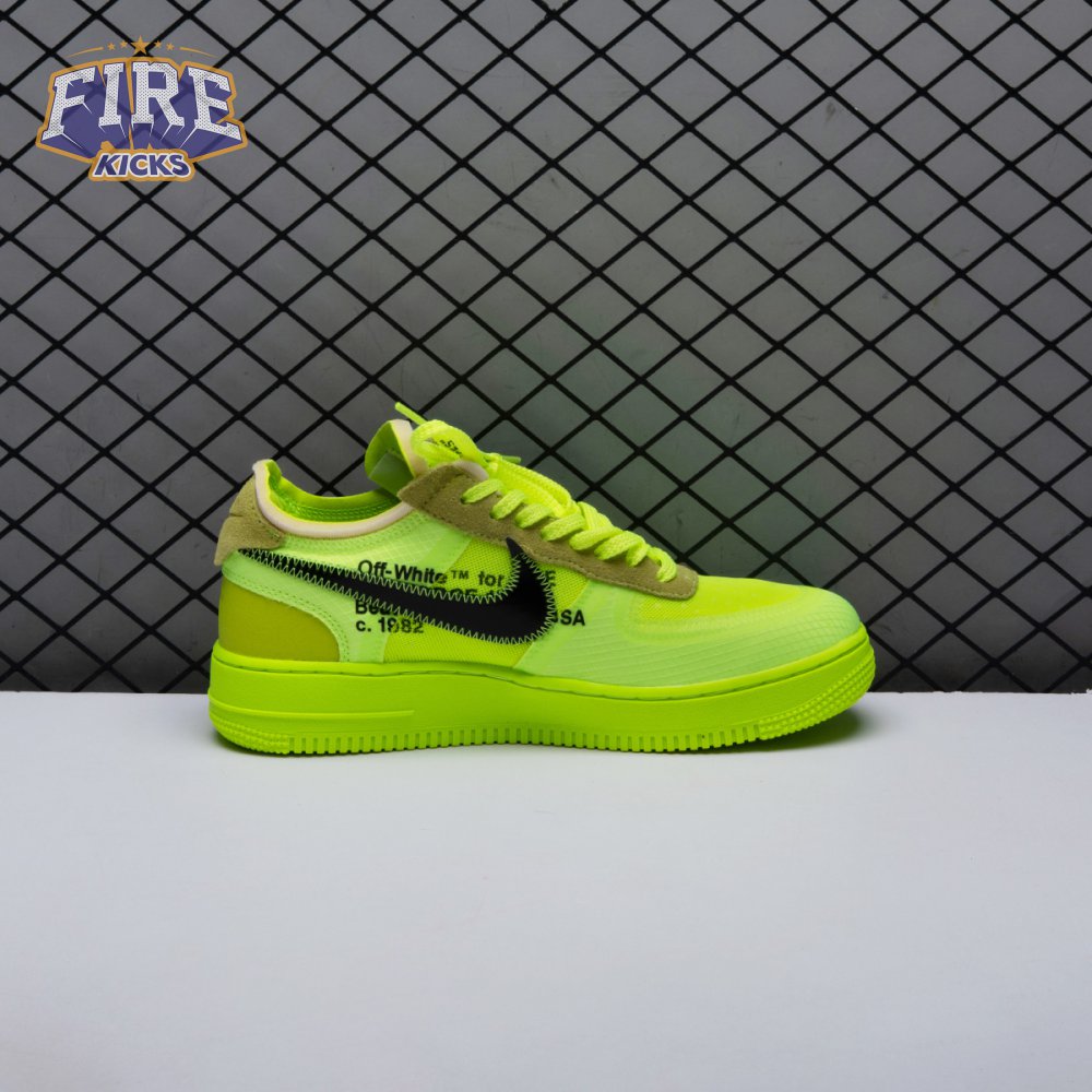 Off-White x Air Force 1 Low 'Volt' Unisex