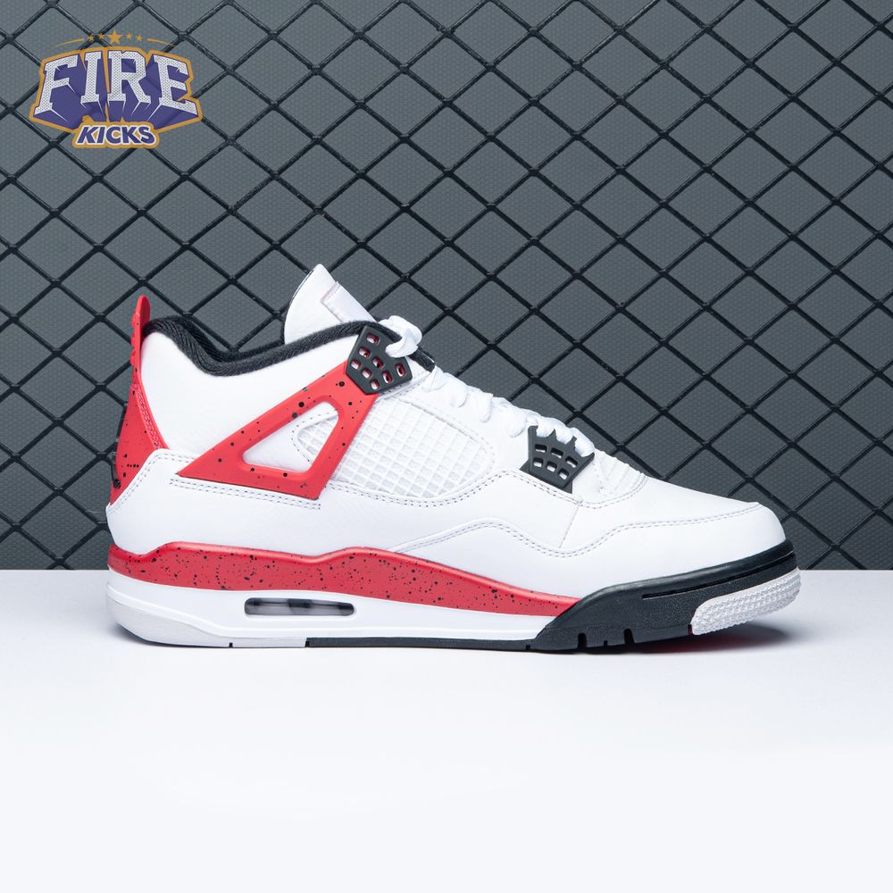 Air Jordan 4 Red Cement DH6927-161 Unisex