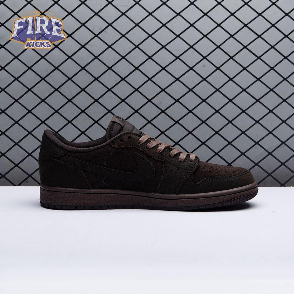 Travis Scott x Air Jordan 1 Low OG Velvet Brown DM7866-202 Unisex