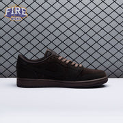 Travis Scott x Air Jordan 1 Low OG Velvet Brown DM7866-202 Unisex