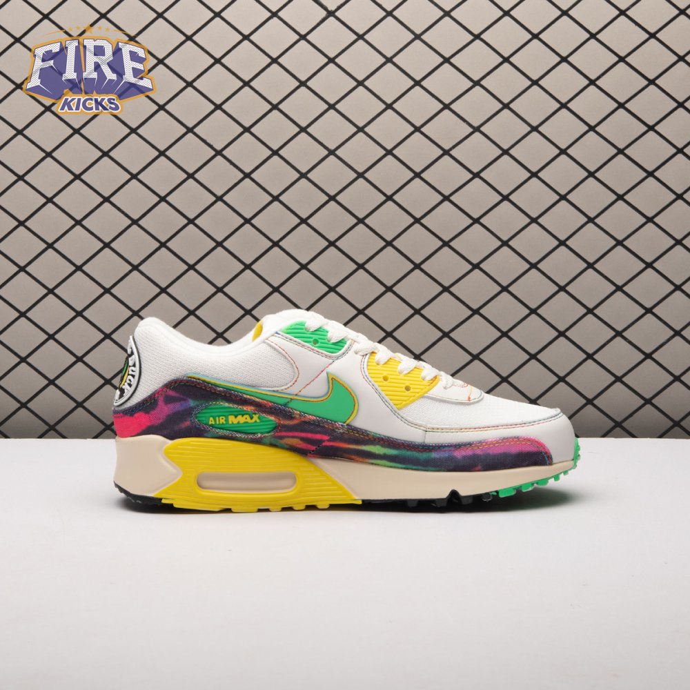 Nike Air Max 90 Grateful Dead University of Oregon Grateful Ducks IM2511-100 Men's