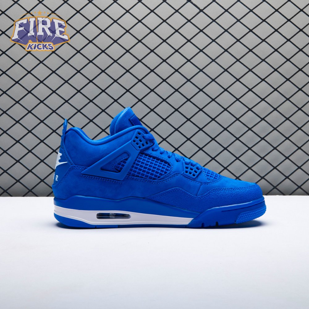 Jordan 4 x Nigel Sylvester Brick by Brick Blue Unisex