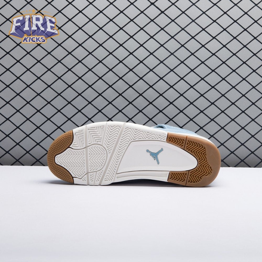 Jordan 4 Retro TEX Denim Worn Blue IB6716-100 Unisex