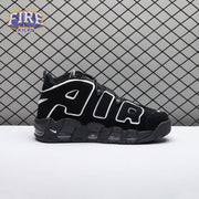 Nike Air More Uptempo Black White 414962-002 Unisex