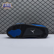 Jordan 4 Retro Black Blue Unisex
