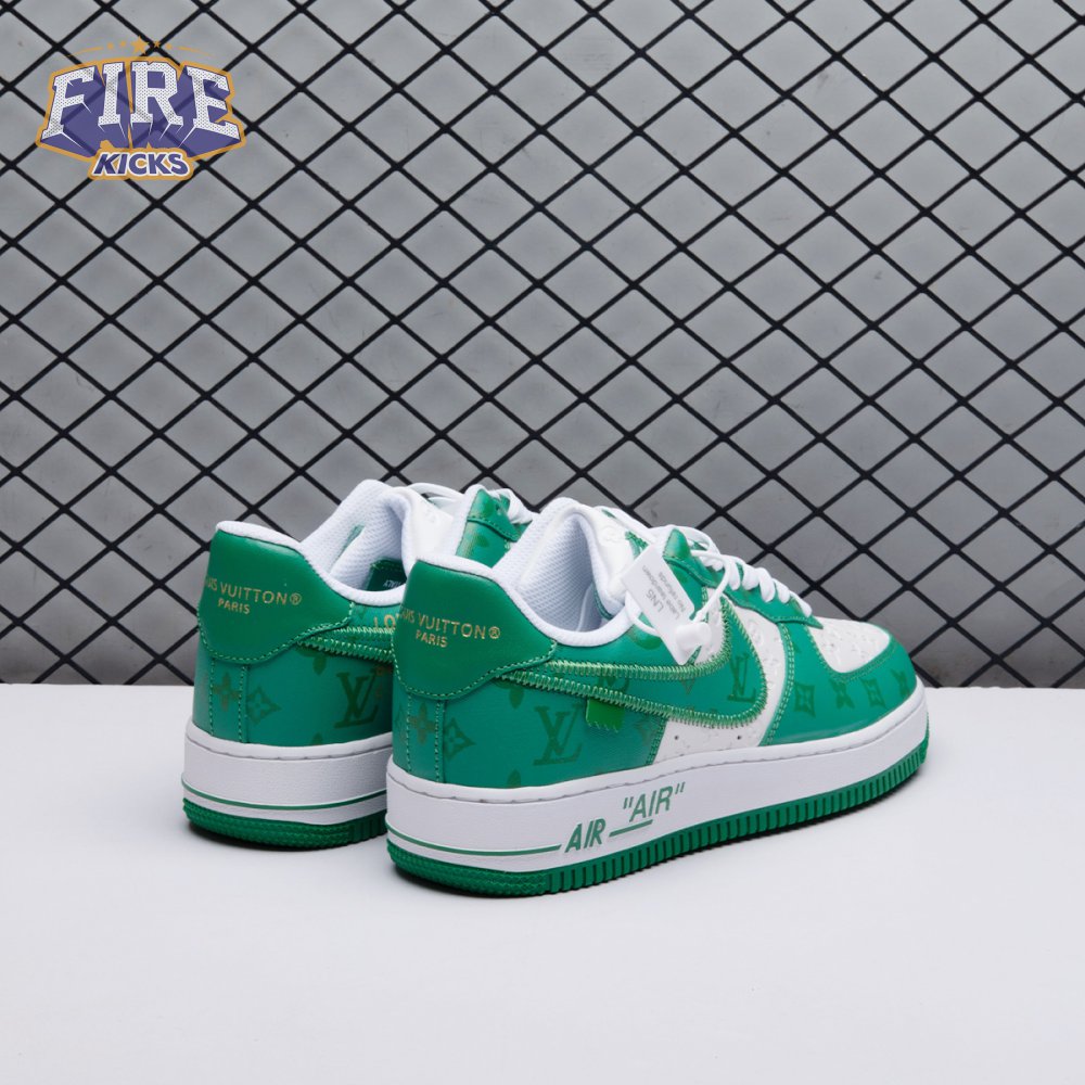 Nike Air Force 1 Low By Virgil Abloh White Green Men's