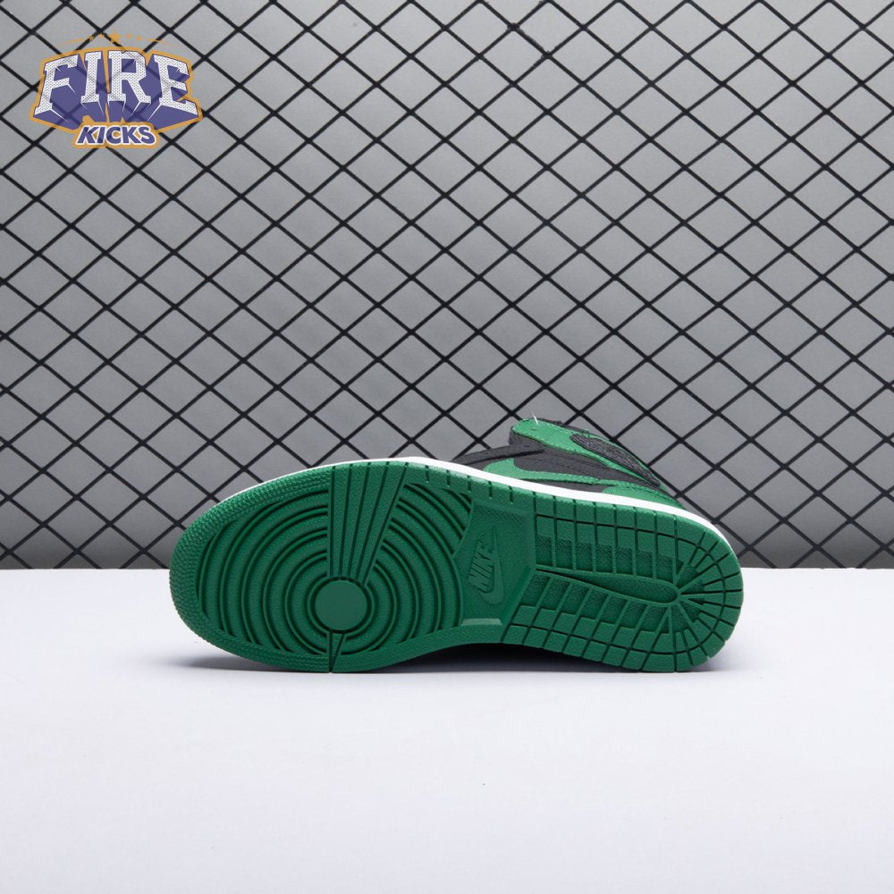 Jordan 1 Retro High Pine Green Black 555088-030 Men's