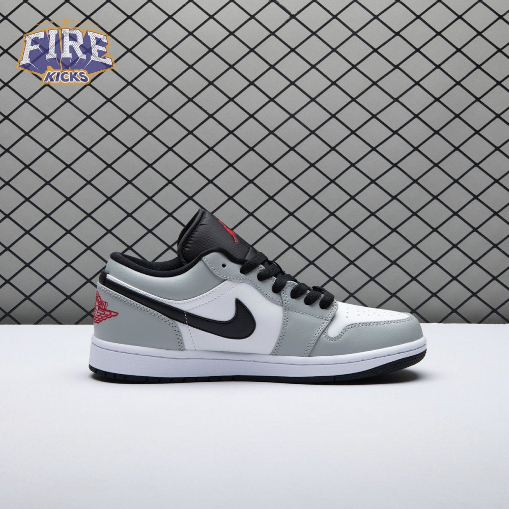 Jordan 1 Low Light Smoke Grey 553558-030 Unisex