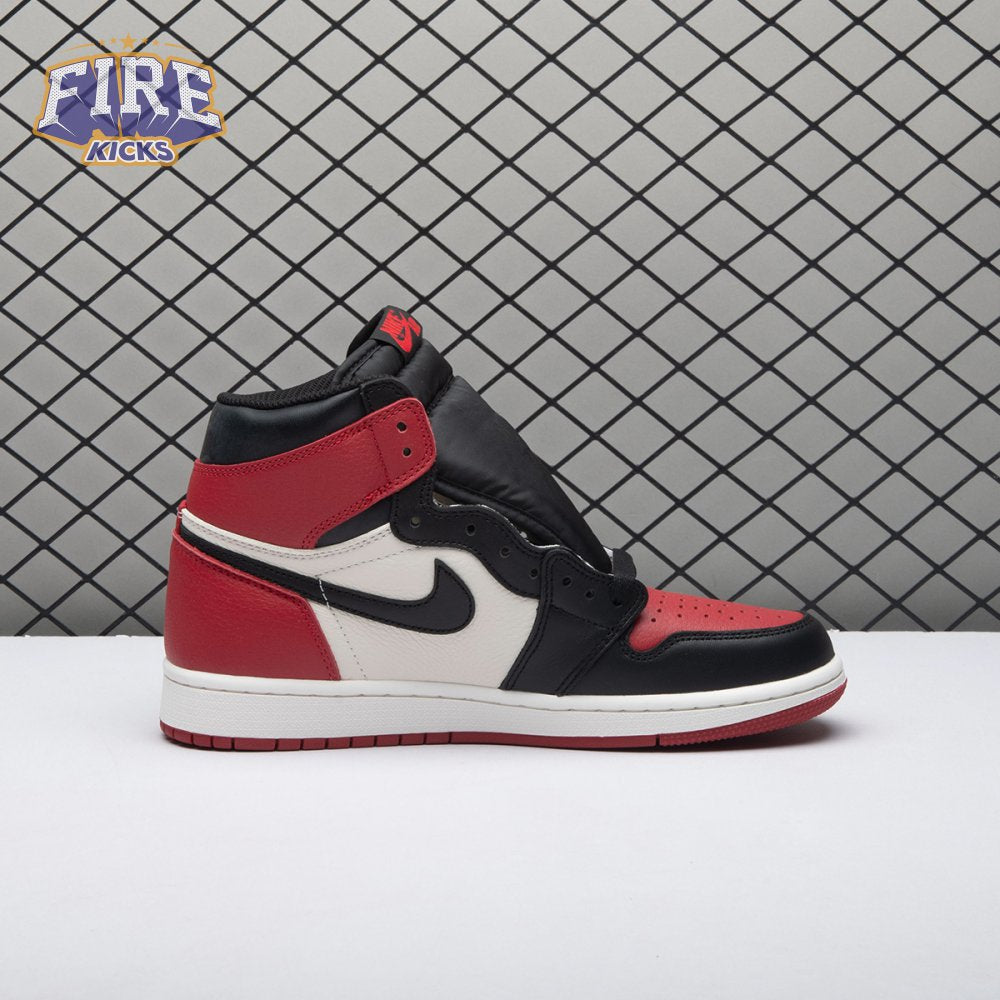 Jordan 1 Retro High Bred Toe Unisex