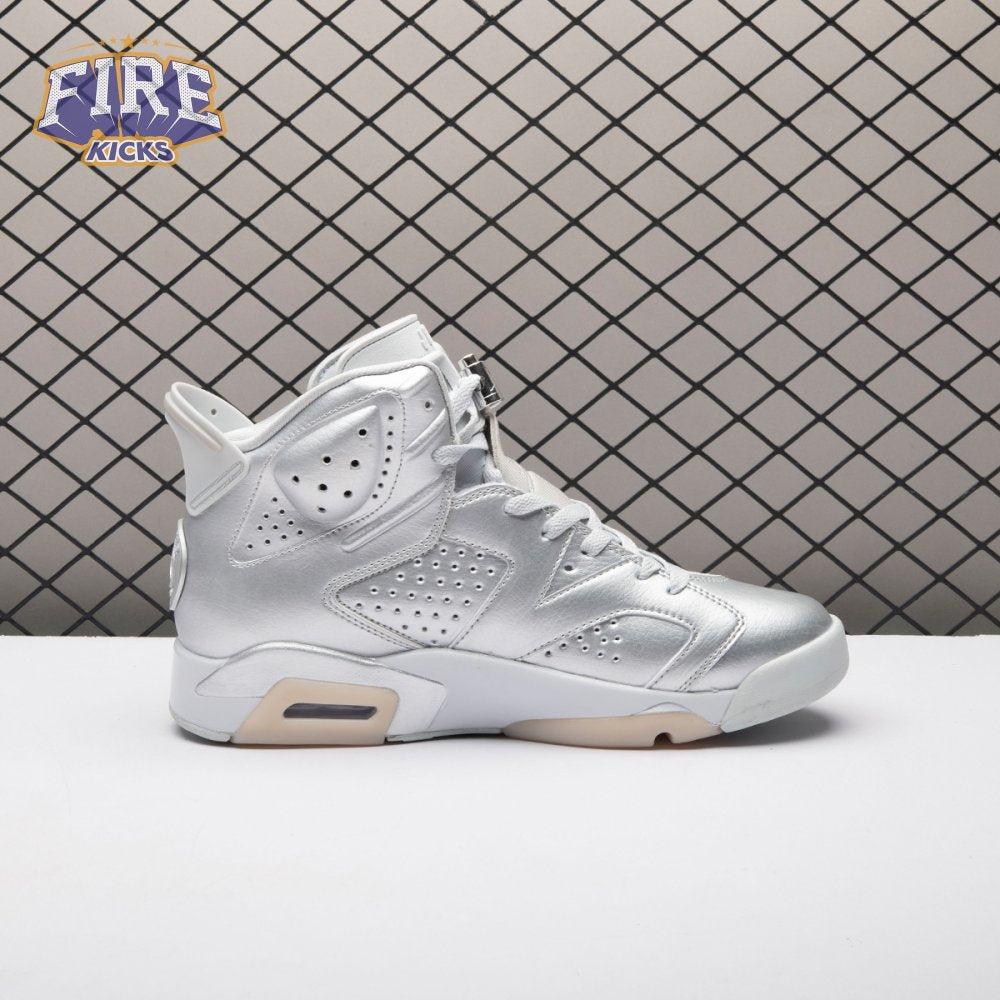 Jordan 6 Retro PSG Paris Saint-Germain Silver IQ5135-001 Men's