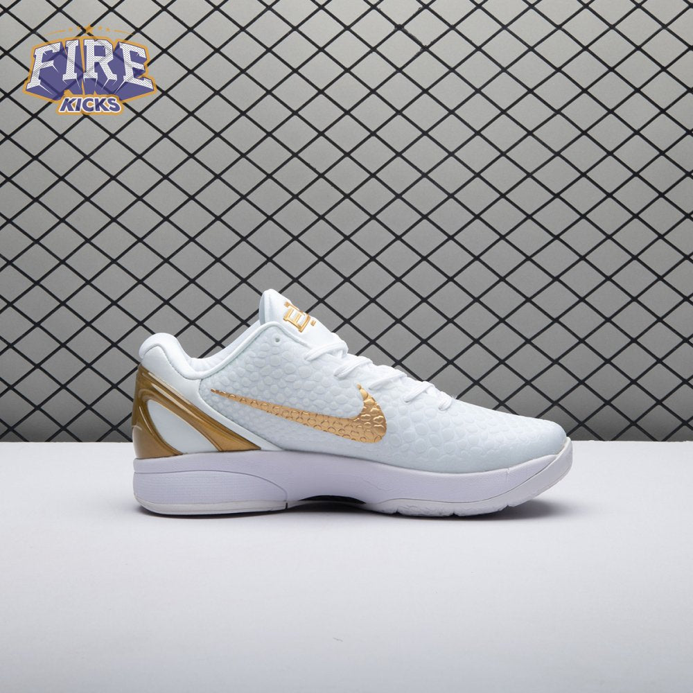 Nike Kobe 6 Protro White Gold CW2190-101 Men's