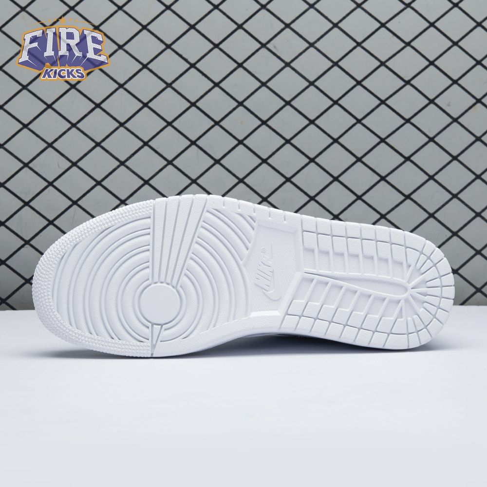 Travis Scott x Air Jordan 1 Low Triple White Unisex