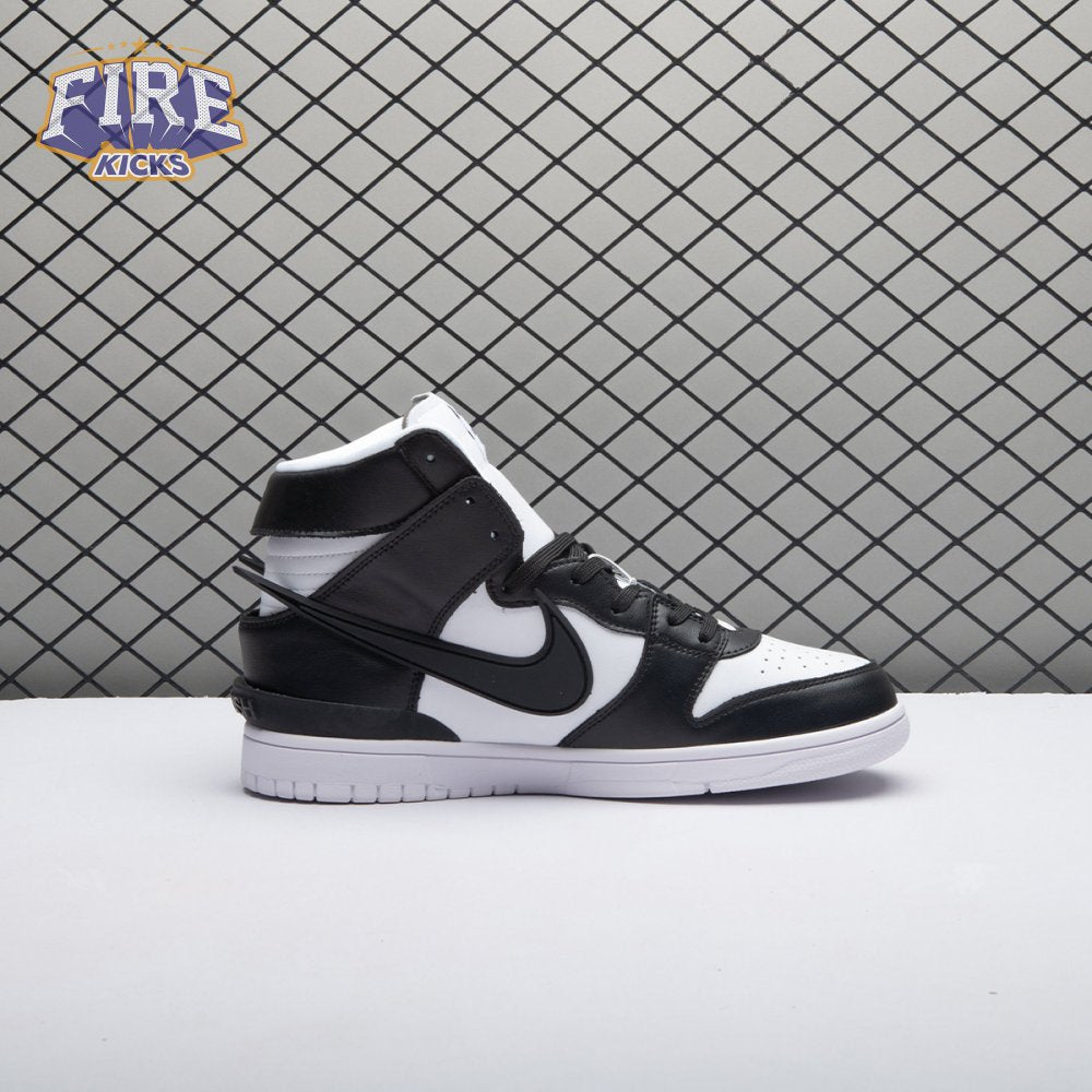 Nike Dunk High AMBUSH Black White Unisex