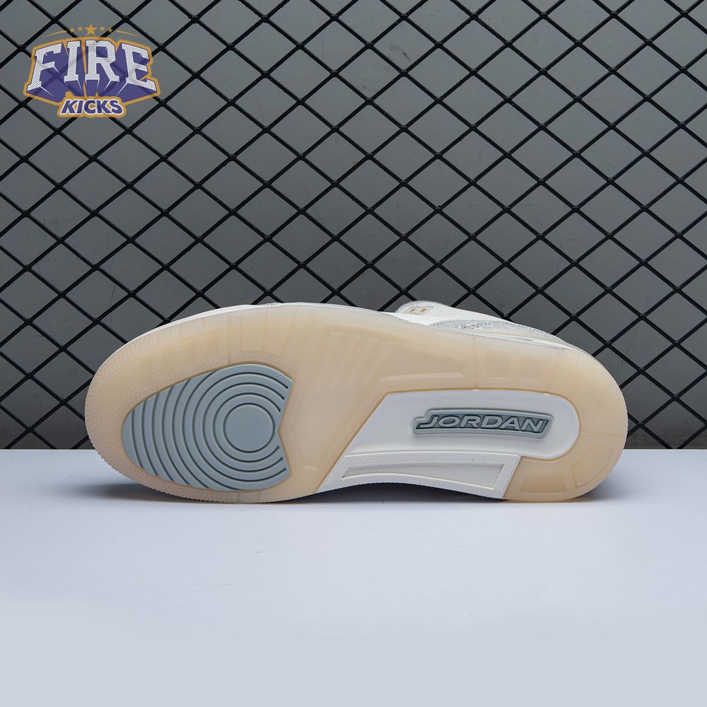 Air Jordan 3 Retro Craft Ivory FJ9479 100 Unisex