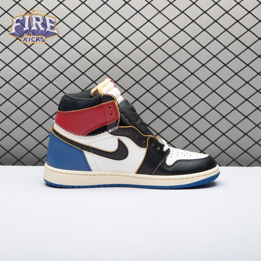 Jordan 1 Retro High OG SP Fragment x Union LA Varsity Red Sport Royal IO7847-002 Unisex
