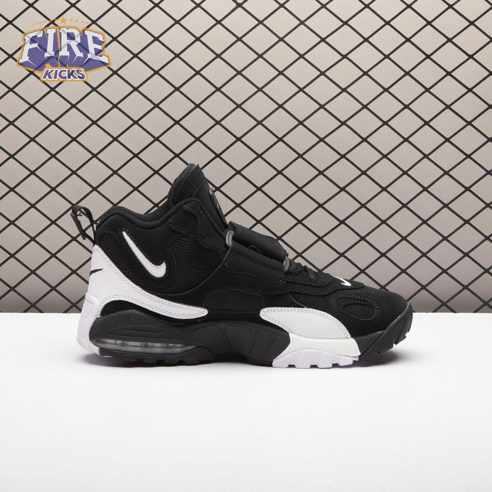 Nike Air Max Speed Turf Black White Voltage Yellow 525225-011 Unisex