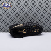 Nike Air Foamposite Pro Black Metallic Gold 624041-009 Unisex
