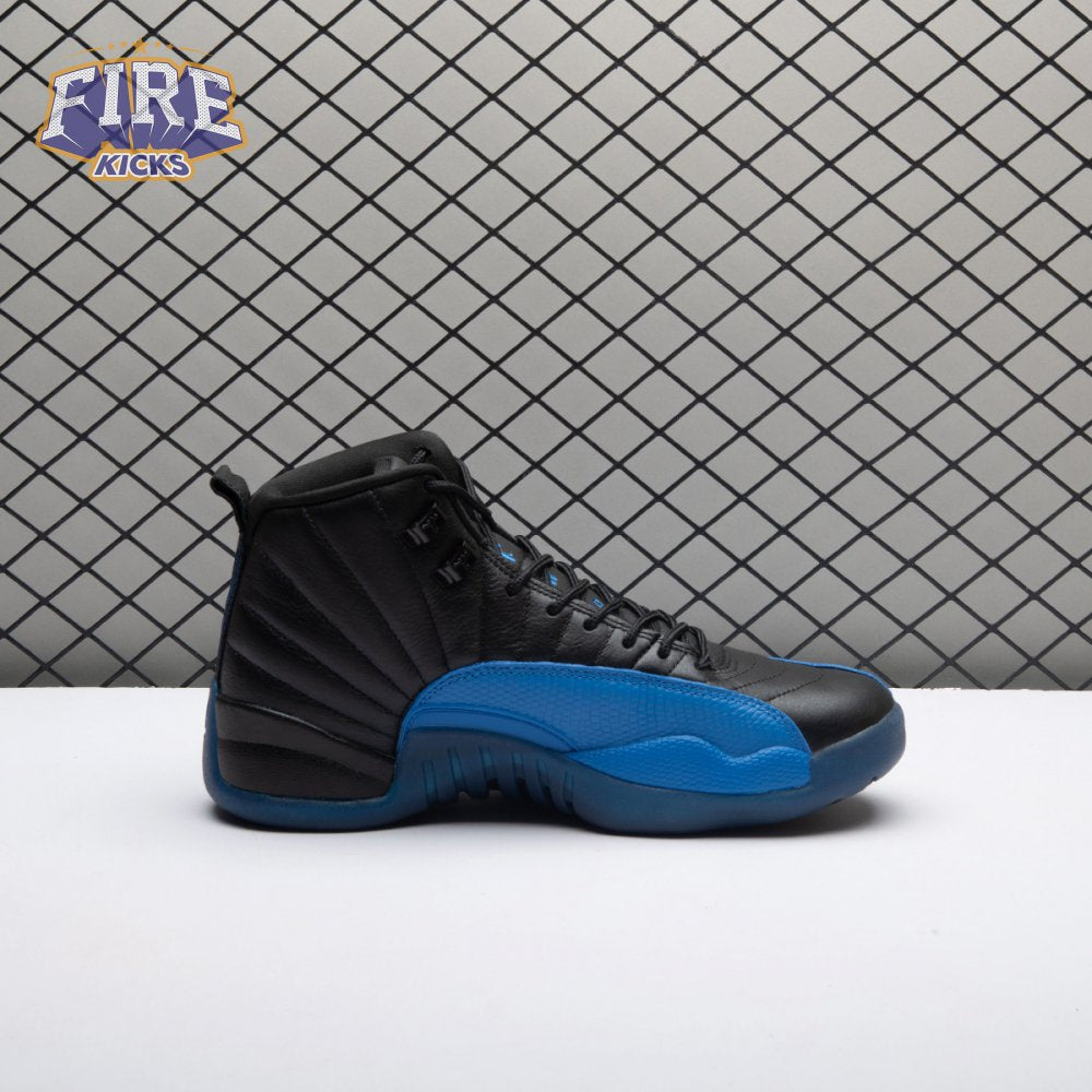 Jordan 12 Retro Black Game Royal 130690-014 Men's