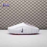 Nike Mind 001 Slide White Speed Red HQ4307-101 Unisex（Size Up Recommended）
