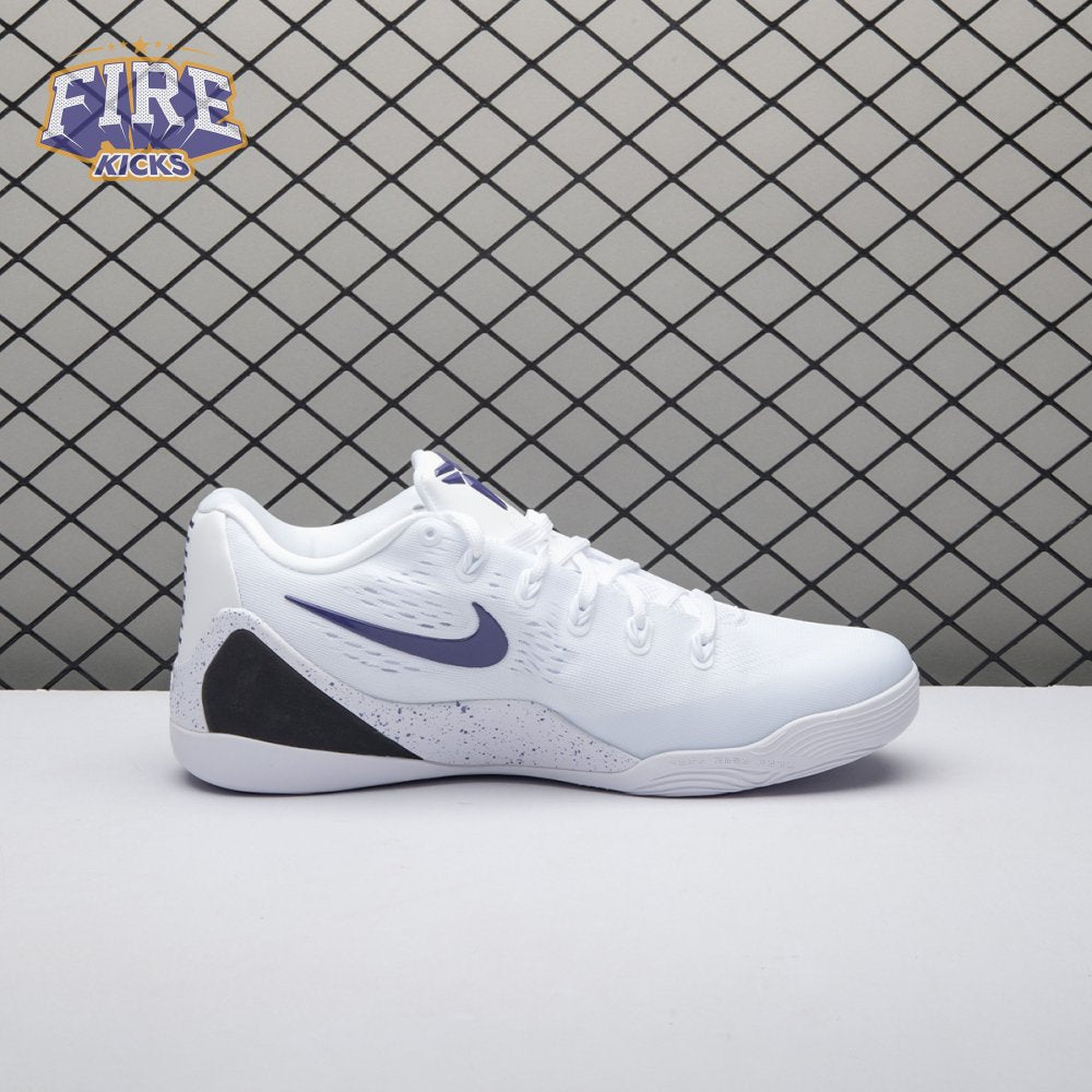 Nike Kobe 9 Elite Low EM Protro White Court Purple IH1401-100 Unisex