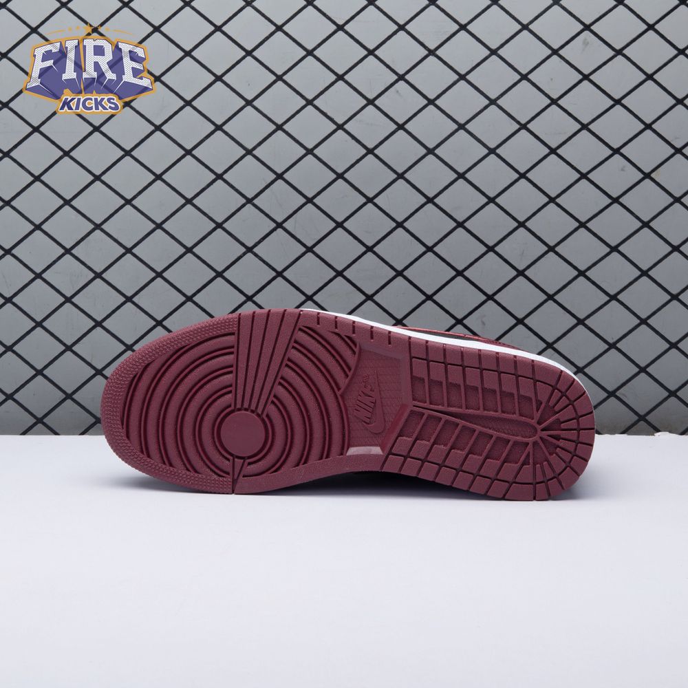 Jordan 1 Low Dark Beetroot Black DB6491-600 Unisex