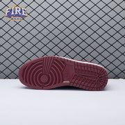Jordan 1 Low Dark Beetroot Black DB6491-600 Unisex