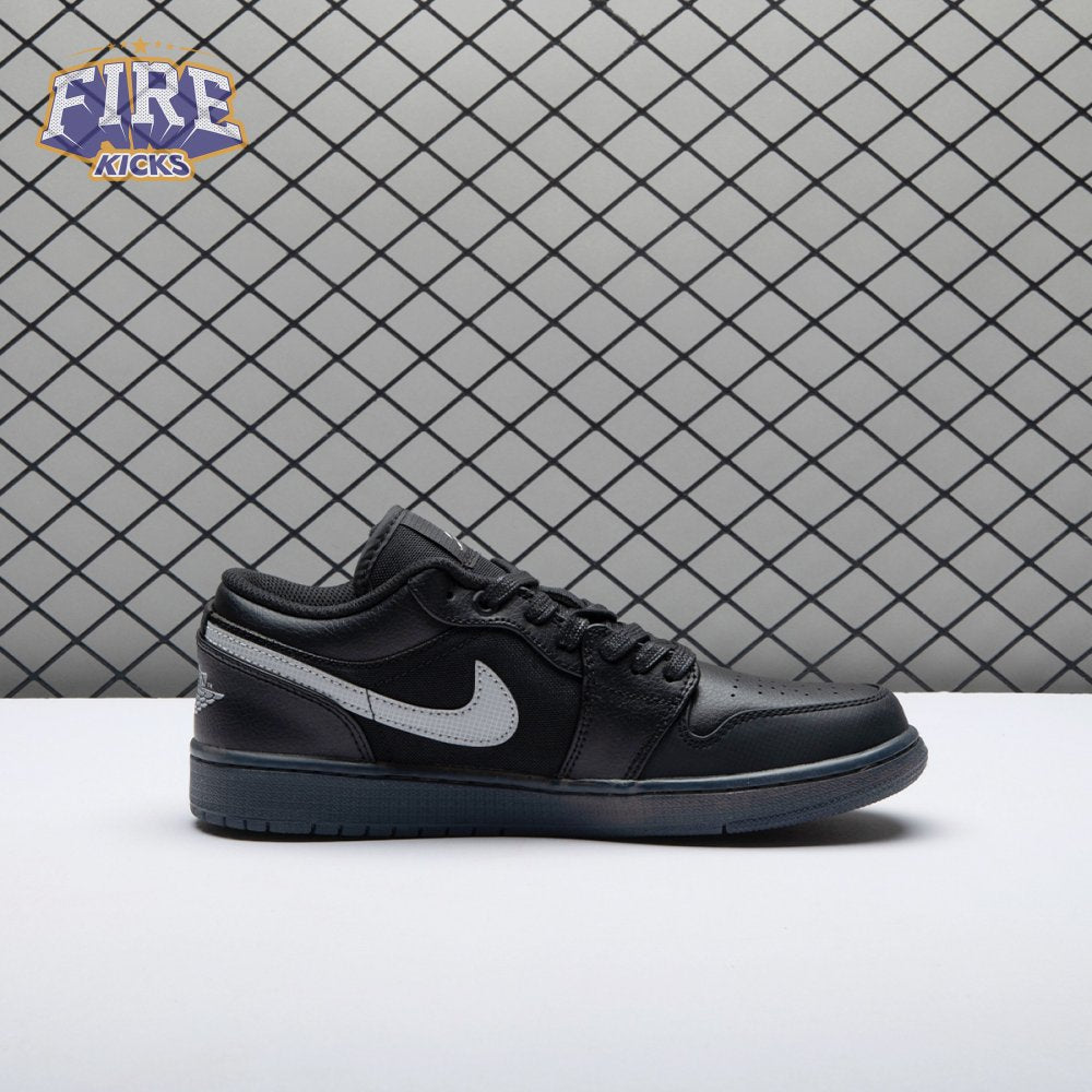 Jordan 1 Low Black White Dark Smoke Grey HV5968-001 Unisex