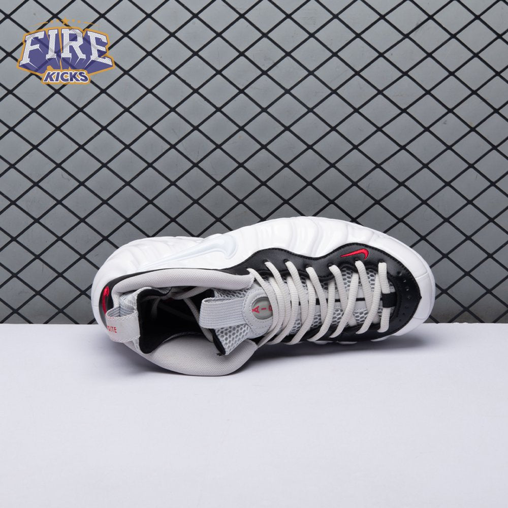 Nike Air Foamposite Pro White Black University Red 624041-103 Men's