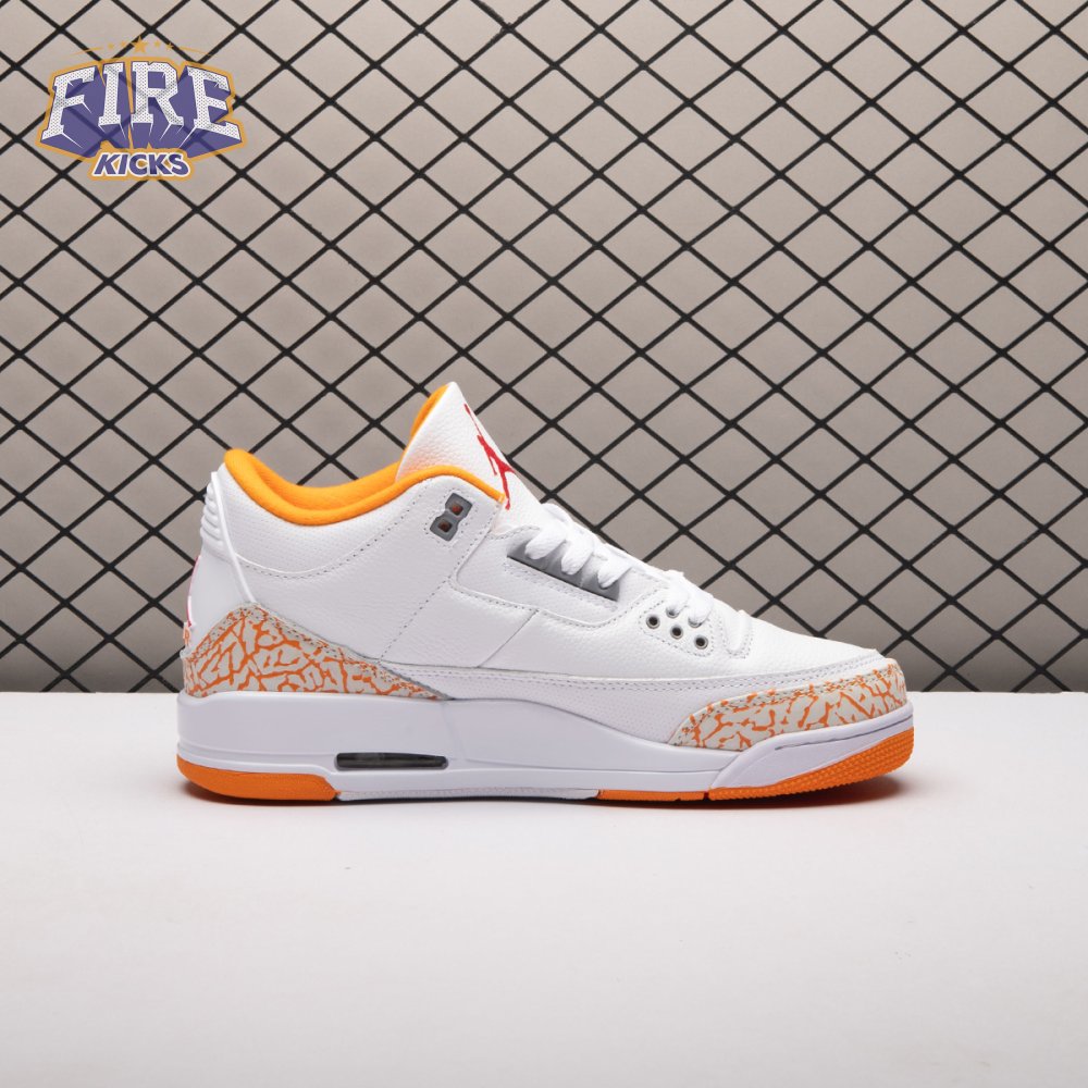 Jordan 3 Retro Orange Citrus CK9246-101 Men's