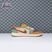 Jordan 1 Retro Low OG Zion Williamson Voodoo DZ7292-200 Unisex