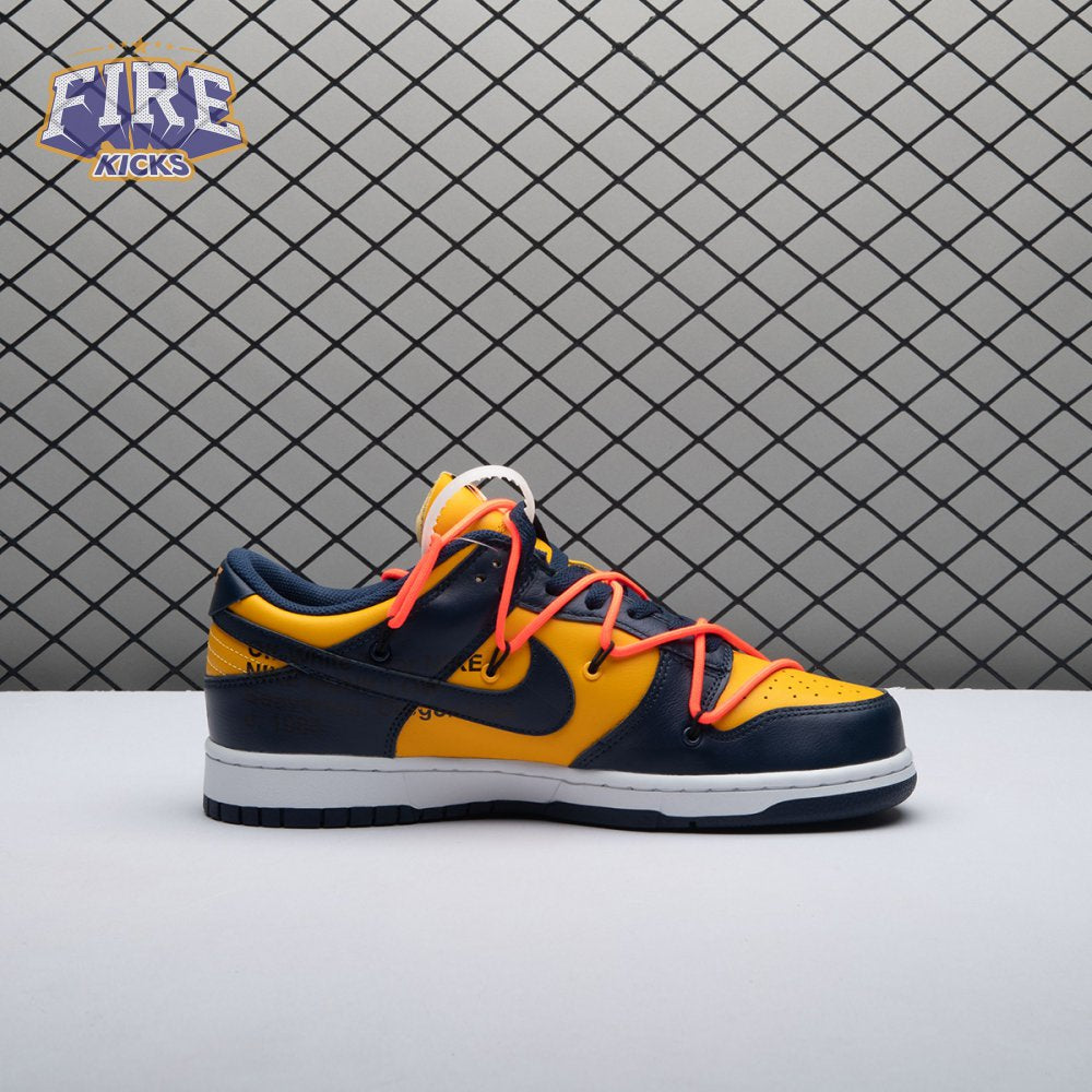Off-White x Dunk Low 'University Gold' Unisex